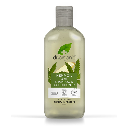 265 ml Dr. Organic Hemp Oil 2 in 1 Shampoo & Conditioner 