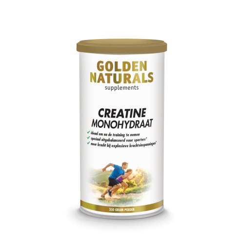 Golden Naturals Creatine Monohydraat 350 Gramm