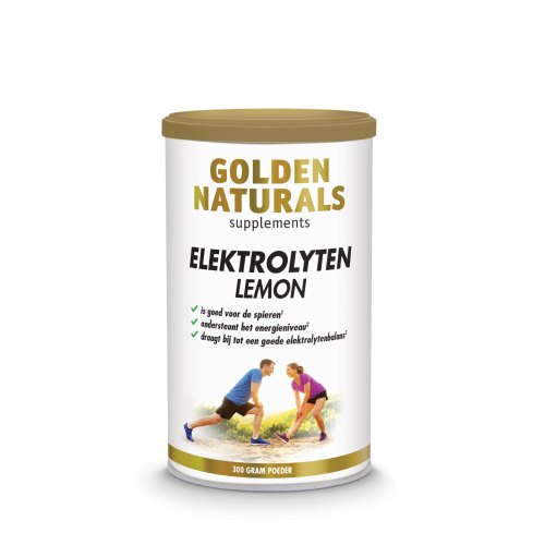300 gram Golden Naturals Elektrolyten Lemon