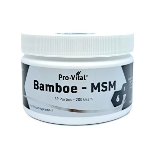 Pro-Vital Bamboe - MSM 200 Gramm
