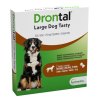 2 tabletten Bayer Drontal Large Dog Tasty Ontwormingstabletten