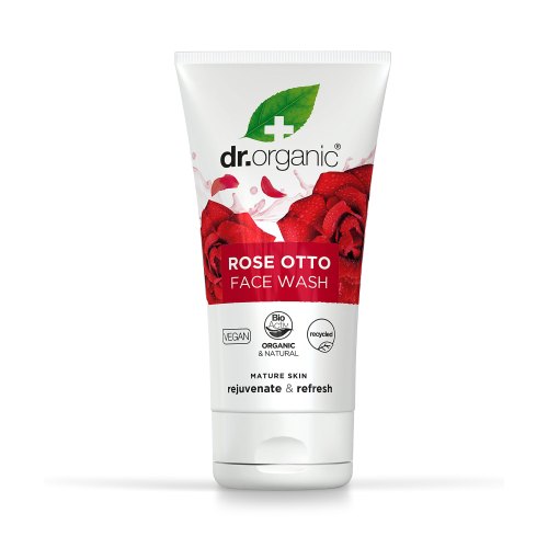 Dr. Organic Rose Otto Face Wash 150 Ml