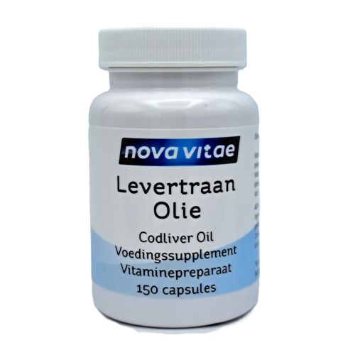 150 capsules Nova Vitae Levertraan Olie