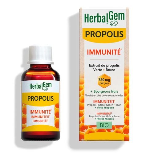 Herbalgem Propolis Druppels Biologisch 50 Ml