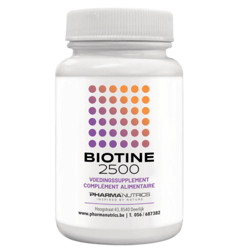 60 V-caps PharmaNutrics Biotine 2500 mcg