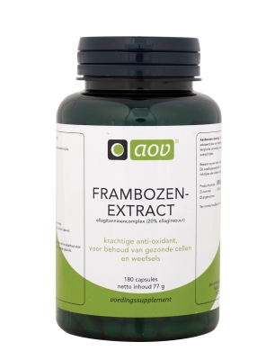 AOV Frambozen-extract 200mg 180 capsules