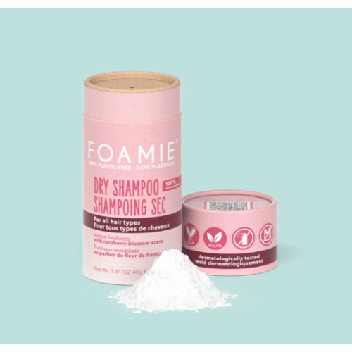 Foamie Dry Shampoo With Raspberry Blossom Scent 40 Gramm
