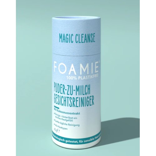 Foamie Magic Cleanse Powder-To-Milk Face Wash 40 Gramm
