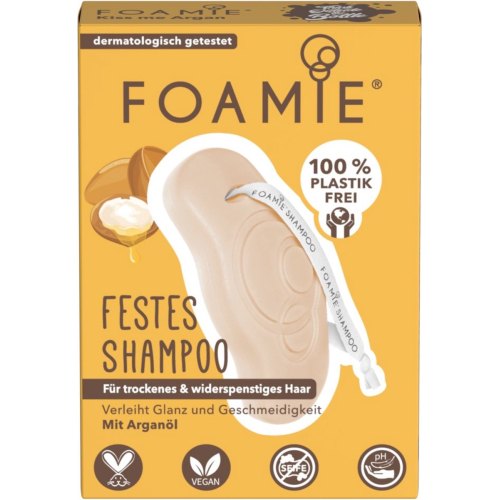 80 gram Foamie Shampoo Bar Dry & Frizzy Hair With Argan Oil