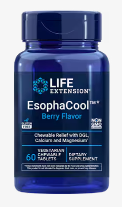 60 kauwtabletten Life Extension EsophaCool