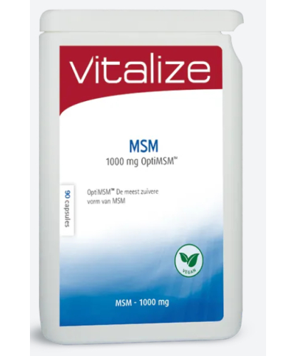Vitalize MSM 1000 mg OptiMSM 90 Kapseln