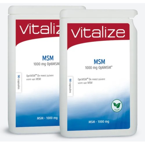 180 capsules Vitalize MSM 1000 mg OptiMSM