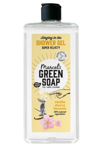 Marcel's Green Soap Shower gel Vanilla & Cherry blossom 300 Ml