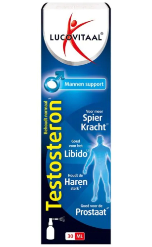 Lucovitaal Testosteron mannen support Spray 30 Ml