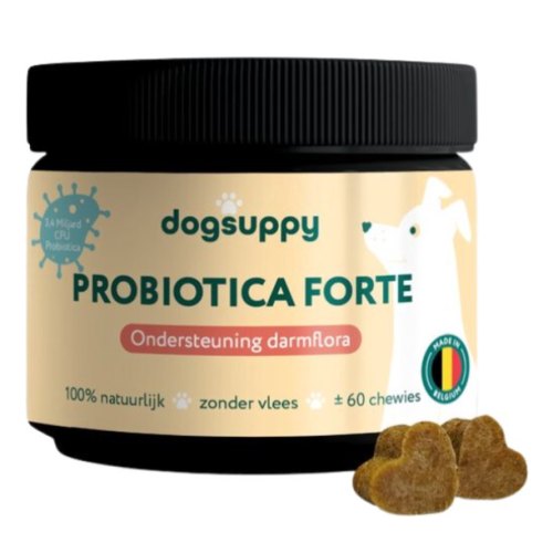 60 Stücke DogSuppy Probiotica Forte Zonder Vlees