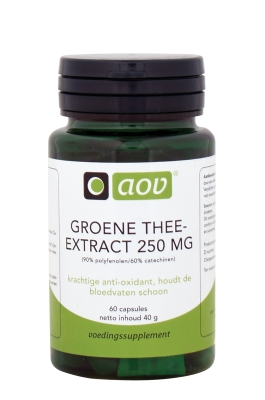 AOV Groene Thee extract 250mg 60 Kapseln