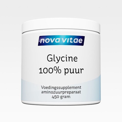 Nova Vitae Glycine 100% Puur 450 Gramm
