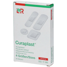 Lohmann & Rauscher Curaplast Wondpleister Wit 4 Maten 20 Stücke