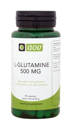 AOV L-Glutamine 500mg 90 capsules