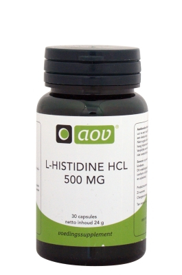 AOV L-Histidine HCI 500mg 30 Kapseln