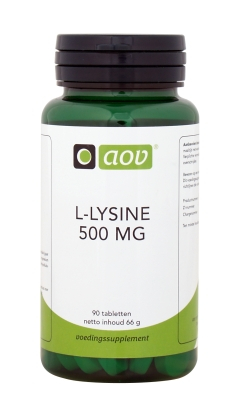 AOV L-Lysine HCI 500mg 90 tabletten