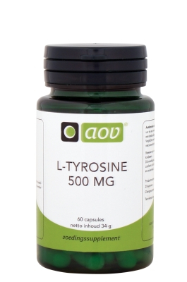 AOV L-Tyrosine 500mg 60 capsules