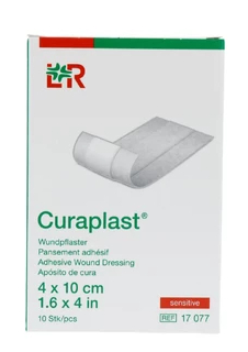 10 stuks Lohmann & Rauscher Curaplast Wondpleister 4 x 10cm