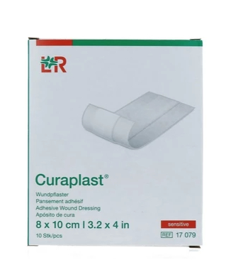 10 stuks Lohmann & Rauscher Curaplast Wondpleister  8 x 10cm
