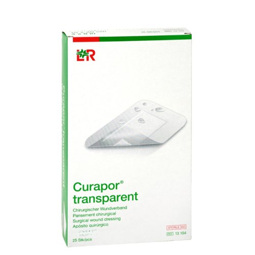 Lohmann & Rauscher Curapor Transparant Wondverband 10 x 20cm 25 Stücke