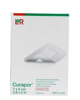 Lohmann & Rauscher Curapor Wondverband 7 x 5cm 5 pieces