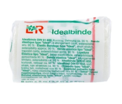 1 stuk Lohmann & Rauscher Idealbinde 8cm x 5m