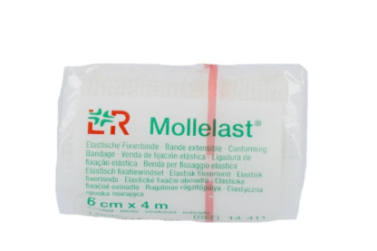 1 Stück Lohmann & Rauscher Mollelast Fixatiewindsel 6cm x 4m 