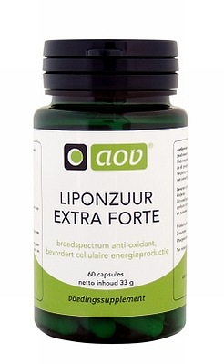 AOV Liponzuur Extra Forte 60 capsules