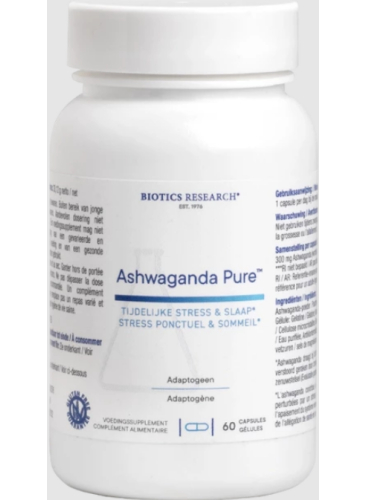 Biotics Ashwaganda Pure 60 Kapseln