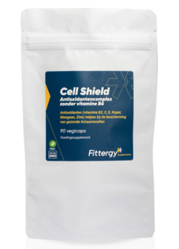 90 Vegicaps Fittergy Cell Shield - Antioxidantencomplex Zonder Vitamine B6