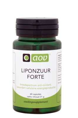 AOV Liponzuur Forte 60 capsules