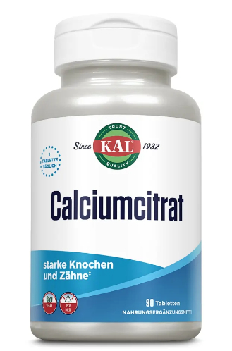 KAL Calciumcitrat 90 tablets