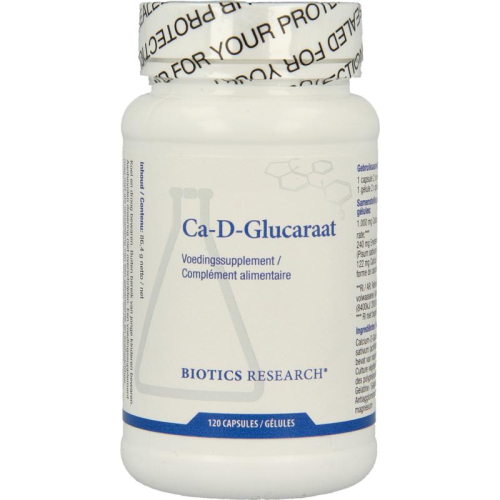 120 capsules Biotics Ca-D-Glucaraat