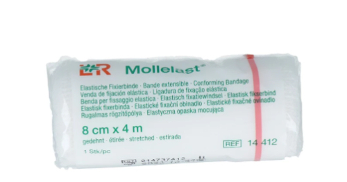 1 stuk Lohmann & Rauscher Mollelast Fixatiewindsel 8cm x 4m