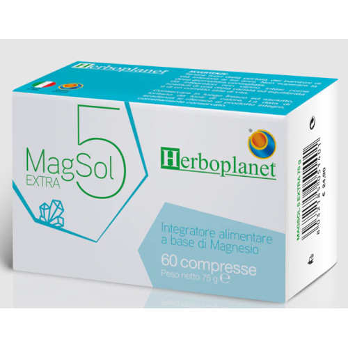 60 tablets Herboplanet Magsol 5 Extra