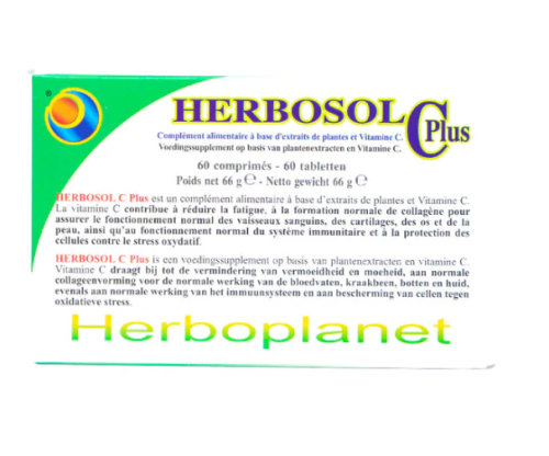 60 tabletten Herboplanet Herbosol Fe