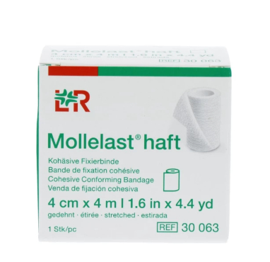 Lohmann & Rauscher Mollelast Haft Zwachtel 4cm x 4m 1 piece