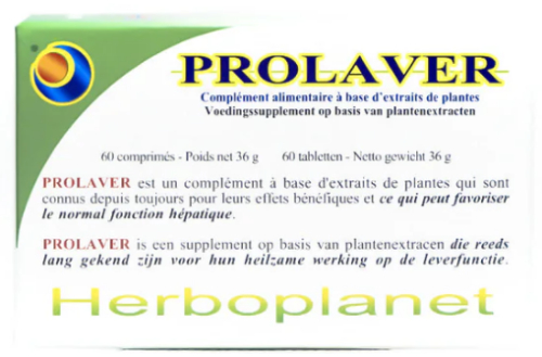 60 tabletten Herboplanet Prolaver