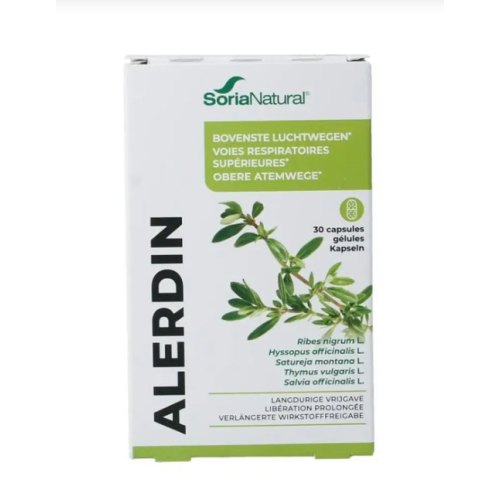 SoriaNatural Alerdin Bovenste Luchtwegen 30 Kapseln
