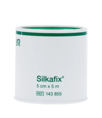 Lohmann & Rauscher Silkafix Hechtpleister 5cm x 5m 1 piece