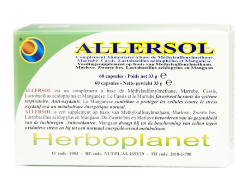 60 capsules Herboplanet Allersol