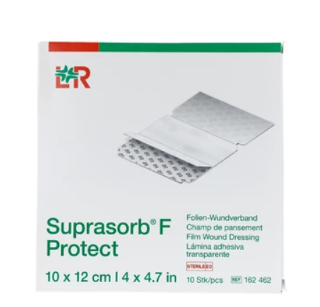 10 Stücke Lohmann & Rauscher Suprasorb F Protect Folieverband Steriel 10 x 12cm