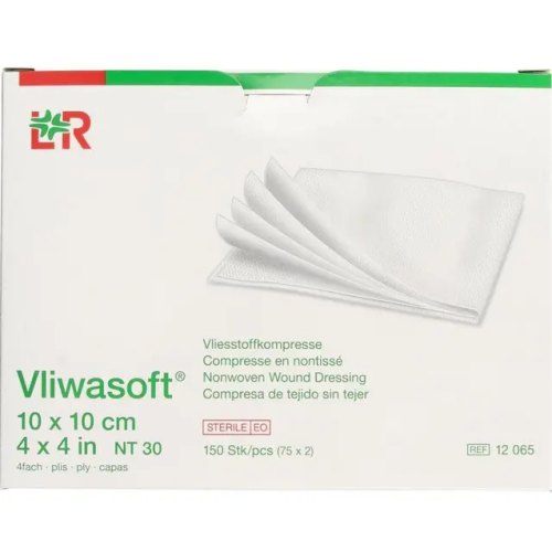 Lohmann & Rauscher Vliwasoft Kompres 10 x 10cm 150 Stücke