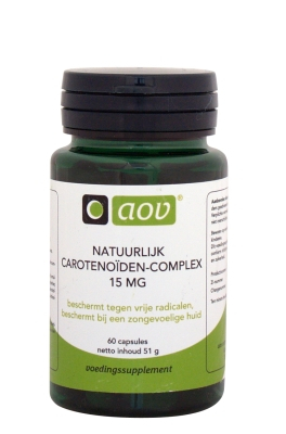AOV Natuurlijke Carotenoiden Complex 60 capsules