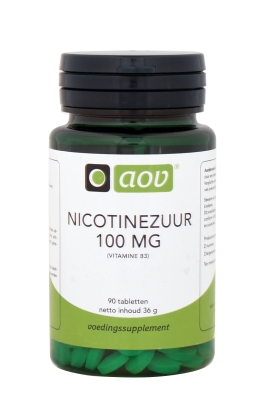 AOV Nicotinezuur 90 Tabletten
